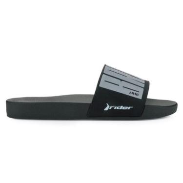 Imagem de Chinelo Slide Rider R10 Ronaldinho Bruxo Original 12562, Preto, 41