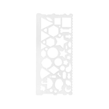 Imagem de Régua Geométrica BRW 20cm , Transparente
