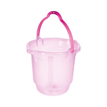 Imagem de Balde Sanremo Plástico Infantil Rosa 15l