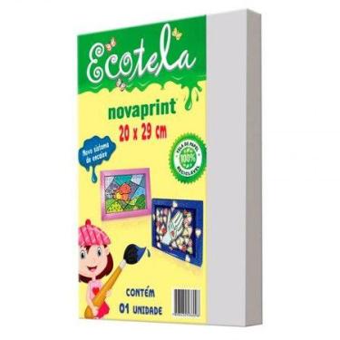 Imagem de Tela para pintura em papel 20x29cm Ecotela 010060 - Novaprint / Ridet