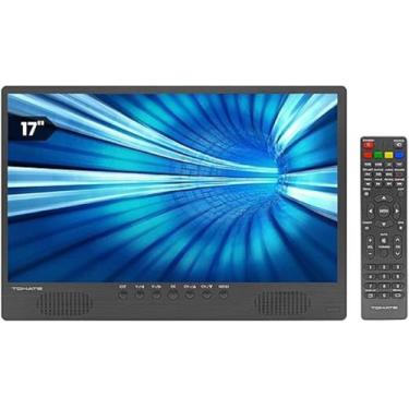 Imagem de Tela Portatil Tv Digital Hdtv Monitor 17 Carro, Casa Camping Tomate MT