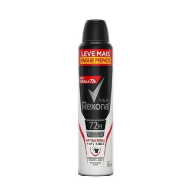 Imagem de Desodorante Aerossol Rexona Antibacterial + Invisible 250ml