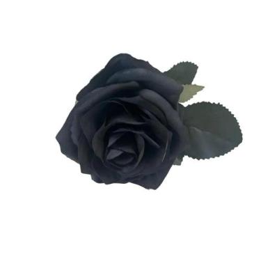 Imagem de Porta Guardanapo Flor Rosa Negra Mesa Da Clau - Un
