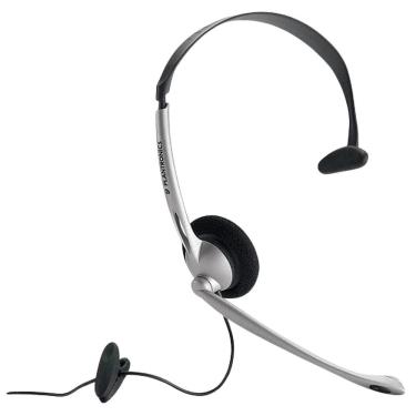 Imagem de Telefone Fone Cabeça Plantronics M-114 com Função de Discagem e Microfone Integrado