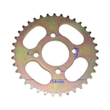 Imagem de Pinhão Traseiro 428 25T-48T Para ATV Quad Pit Bike Buggy Go Kart Motoc