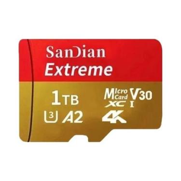 Imagem de Cartão Micro SD De Alta Velocidade 256GB UHS-1 Classe 10 Para Armazena