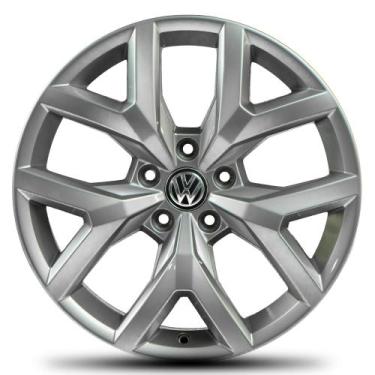 Imagem de Kit 4 rodas vw amarok v6 highline aro 17 - prata - 5x120 - kr s07 - kr