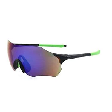 Imagem de Óculos De Ciclismo Sem Moldura Esportes Ar Livre John Oak UV 400 ESPELHADO ANTI REFLEXO (AZUL PRETO)