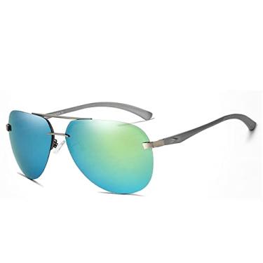 Imagem de Óculos de sol Masculino GXP Estilo Aviador Design Leve de Alumínio e Magnésio Óculos Polarizados com Proteção Uv400 (C4)