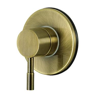 Imagem de Kingston Brass KS3033DL Concord Válvula de desvio de três vias com kit de acabamento, latão antigo