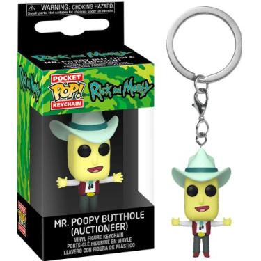Imagem de Chaveiro Funko Pocket Pop Keychain Rick And Morty Mr. Poopy Butthole A
