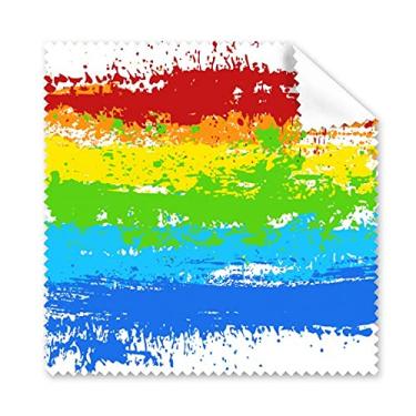 Imagem de Stippling Rainbow Gay LGBT pano de limpeza para tela de telefone, 5 peças