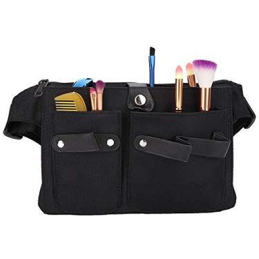 Imagem de Capas para guardar tesouras de cabelo, cabeleireiros, cabeleireiros, salão, vários bolsos, barbeiro, ferramenta de cabeleireiro, bolsa organizadora para armazenamento de tesouras/tesouras, chinelos, p