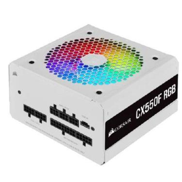 Imagem de Fonte Atx 550W Cx550F Full Modular Rgb White 80 Plus Bronze