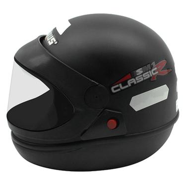 Imagem de Capacete SAN Marino Preto Fosco Classic