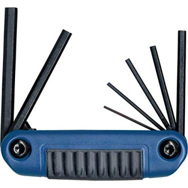 Imagem de Eklind Tool Chave Allen Eklind 25171 Ergo-Fold Dobrável Chave Allen - Conjunto De 7 Peças Métricas Tamanhos 1 5-6