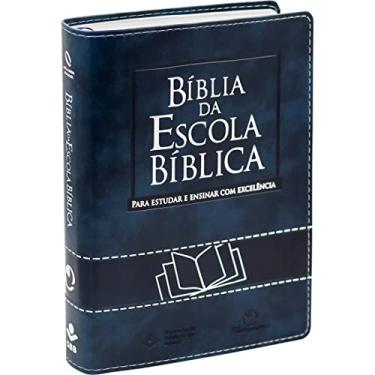 Imagem de Bíblia da Escola Bíblica - Capa Azul: Nova Almeida Atualizada (NAA)