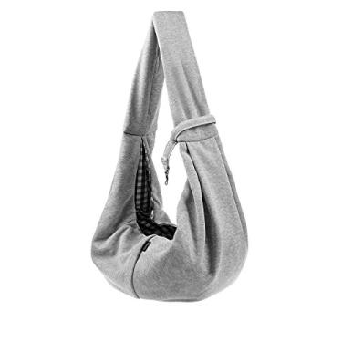 Imagem de Bolsa de transporte de ombro reversivel COSMOS ao ar livre para caes de estimacao e gatos para cachorros - cor cinza