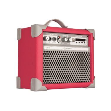 Imagem de Caixa multiuso ll audio up 5 vivid pink bt/usb/sd/fm 35W