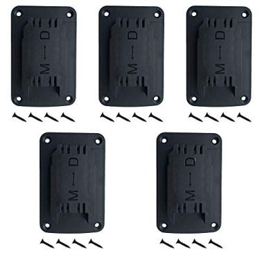 Imagem de weqcter Pacote com 5 suportes de ferramentas para brocas Dewalt 12 V 20 V, adequado para ferramentas Milwaukee M18