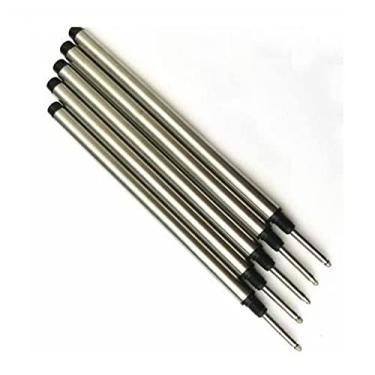 Imagem de 5 Cargas Compatível Com Caneta Montblanc Rollerball Refill Preto - Escrita Média
