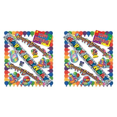 Imagem de Beistle Happy Birthday Party (2 Kits), Asstd, multicolorido