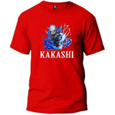 Imagem de Camiseta De Anime Naruto Kakashi Malha Leve Unissex - Mtc