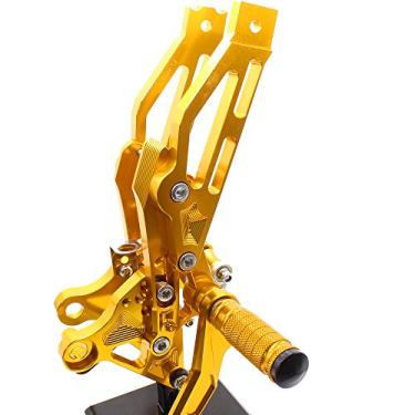 Imagem de Conjunto de descansos de pé traseiros para pés Krace Rearsets com pedais para câmbio de pé adequado para Honda Suzuki Yamaha KawasakiKrace Honda Grom MSX 125 2012-2015 KX-JT-MSX125-1215