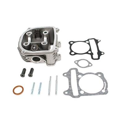 Imagem de Glixal Conjunto de cabeça de cilindro de corrida ATGT-024 GY6 125cc 150cc a 170cc 61 mm de alto desempenho com válvulas para motor 152QMI 157QMJ Scooter chinês ATV Go Kart (nenhum tipo EGR)