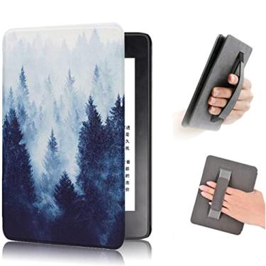Imagem de Capa compatível com a 11ª geração do Kindle lançado em 2022, modelo (C2V2L3). Capa à prova de queda com alça de mão e despertar para hibernar automático, não para Kindle Paperwhite de 11ª geração