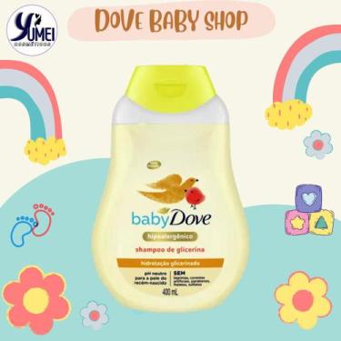 Imagem de Shampoo Baby Dove 400ml Hidratação Glicerinada Hipoalergenic - Unileve