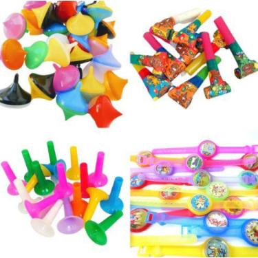 Imagem de 100 Mini Brinquedos Lembrancinha Sacolinha Surpresa Festa - Vendeu Bem
