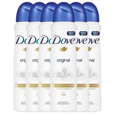 Imagem de Kit Com 6 Desodorante Dove Aerosol Women Original 150ml - Dove Men