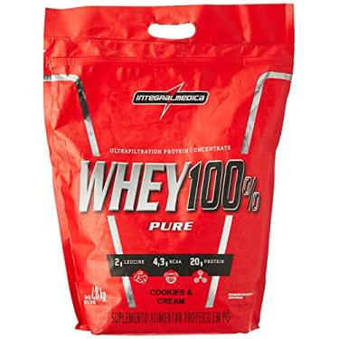 Imagem de Whey 100% Cookies And Cream Pouch 1, 8Kg, Integralmedica, 1.8kg