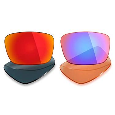 Imagem de 2 pares de lentes polarizadas de substituição da Mryok para óculos de sol Oakley Fuel Cell – Opções