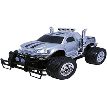 Imagem de Carrinho Controle Remoto com Bateria Recarregável Prata, Importway