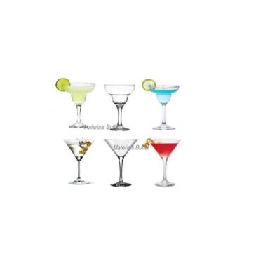 Imagem de Conjunto De 3 Taças Martini E 3 Taças Margarita Windsor - Nadir - Nadi