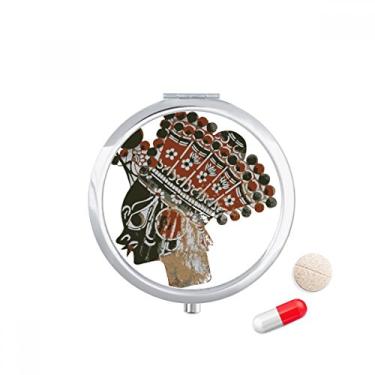 Imagem de Porta-comprimidos, porta-comprimidos, porta-comprimidos, caixa de armazenamento de remédios tradicional Shadow Play