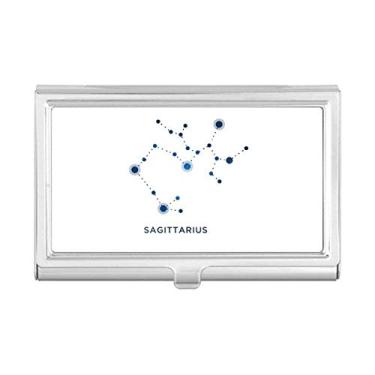 Imagem de Sagitário Constelação Signo Zodíaco Porta-cartões de visita Carteira de bolso