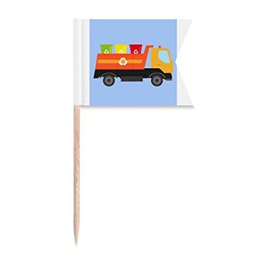 Imagem de Sinalizadores de palitos de lixo para caminhão de lixo Virescence