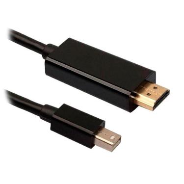 Imagem de Cabo Conversor Mini DisplayPort para HDMI - 1,8 metros (Mini DisplayPort M X HDMI M)