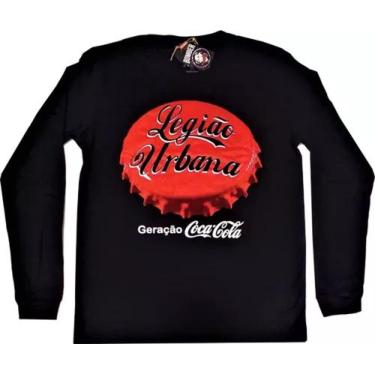 Imagem de Camiseta Manga Longa Legião Urbana*/ Geração Coca-Cola - Bomber
