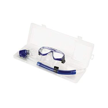 Imagem de Kit Máscara e Snorkel Seasub Prata/Transparente-Azul