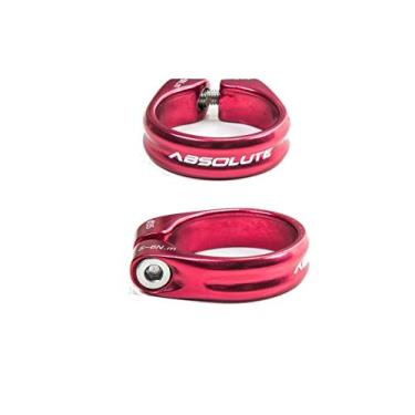 Imagem de Abraçadeira de Selim Absolute At161 31.8/35 mm Vermelha