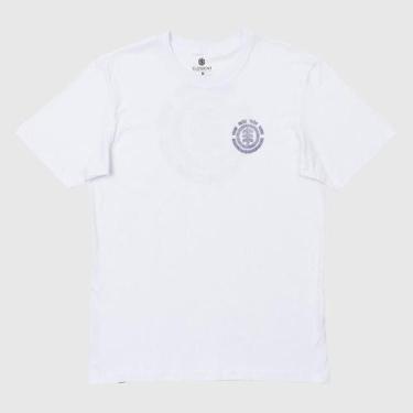 Imagem de Camiseta Element Fingerprint Masculina Branco