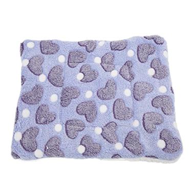 Imagem de Almofada de lã Quente para Animais de Estimação de lã Multiuso para Manter Aquecido para Animais de Estimação Pequenos, como Coelhos ou Hamsters, para o Inverno, Colchão Quente,