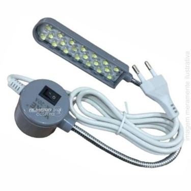 Imagem de Luminária Para Máquina De Costura Com Fixação Magnética E Haste Flexível 30 Leds