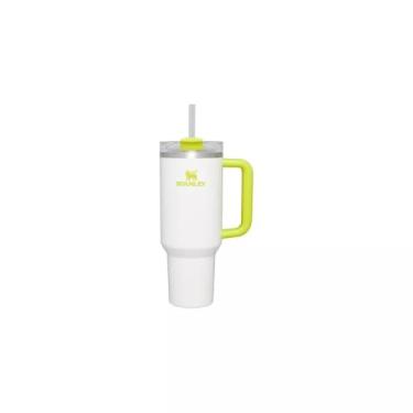 Imagem de Copo de aço inoxidável Stanley H2.0 FlowState Quencher 1,18 L, amarelo (Frost/Electric Yellow)