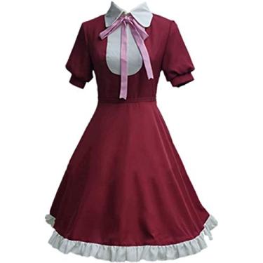 Imagem de Fantasia de cosplay de cachorro vadio, fantasia de Alice cosplay, fantasia de Halloween, conjunto completo, Roxa, Large