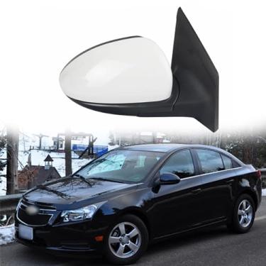 Imagem de Espelhos de porta lateral do passageiro adequados para Chevrolet Cruze 2009-2014 Acessórios de carro Montagem de espelho retrovisor lateral Lente ajustável de substituição